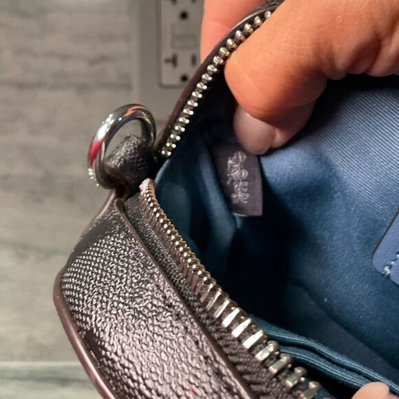 Coach Mini Serena Satchel In Signature Canvas With Horse And Sleigh - Picture 4 of 12